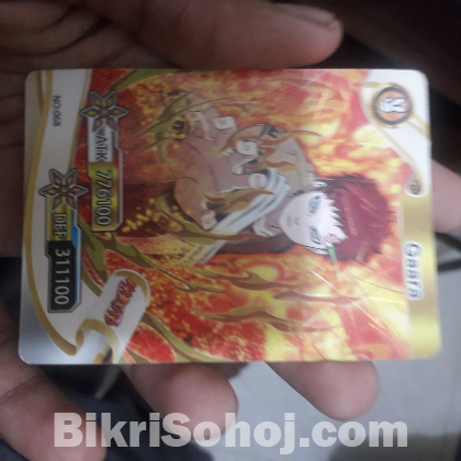 Naruto Cards 6 Pieces